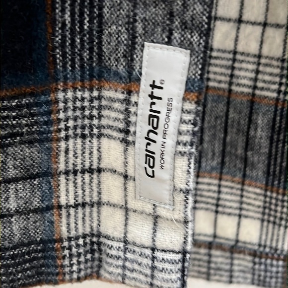 Carhartt WIP Jared Check Shirt - Small - Picture 3 of 4